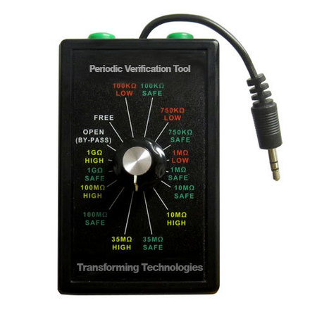 TRANSFORMING TECHNOLOGIES PDT Tester Periodic Verification Unit PDT78PV